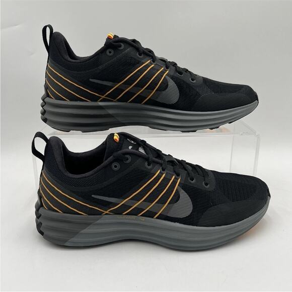 Nike Lunar Roam Black Iron Grey Smoke Grey Running Sneakers HM0713-003 Men’s 13 - Picture 1 of 4